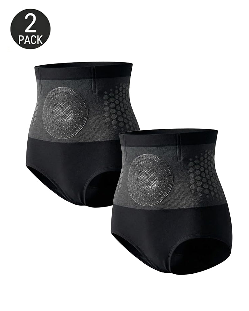 Thermal Tummy-Control High-Waist Breathable Shaping Briefs