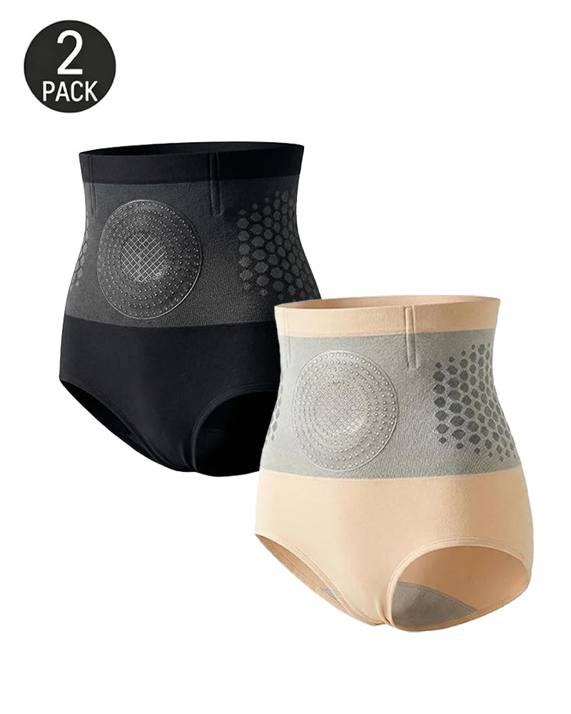 Thermal Tummy-Control High-Waist Breathable Shaping Briefs