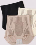 Breathable High-Waist Support Compression Briefs