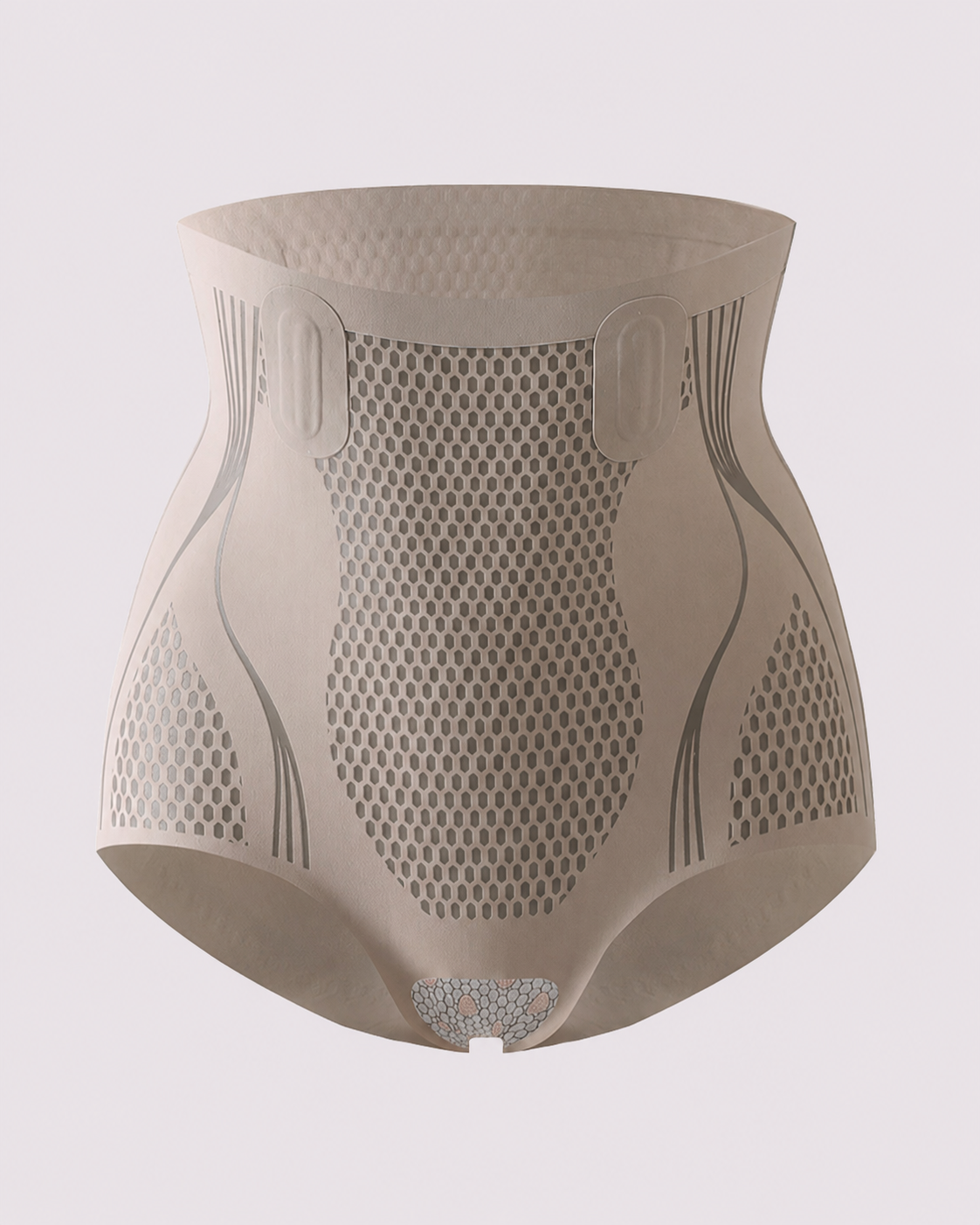 Breathable High-Waist Support Compression Briefs