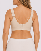 Wireless Lift Wide-Strap Seamless Support Bra