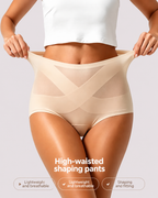 Tummy Control Cross-Compression Seamless Briefs
