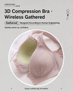 Front-Close Full Cup Wire-Free Seamless Bra