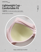 Front-Close Full Cup Wire-Free Seamless Bra