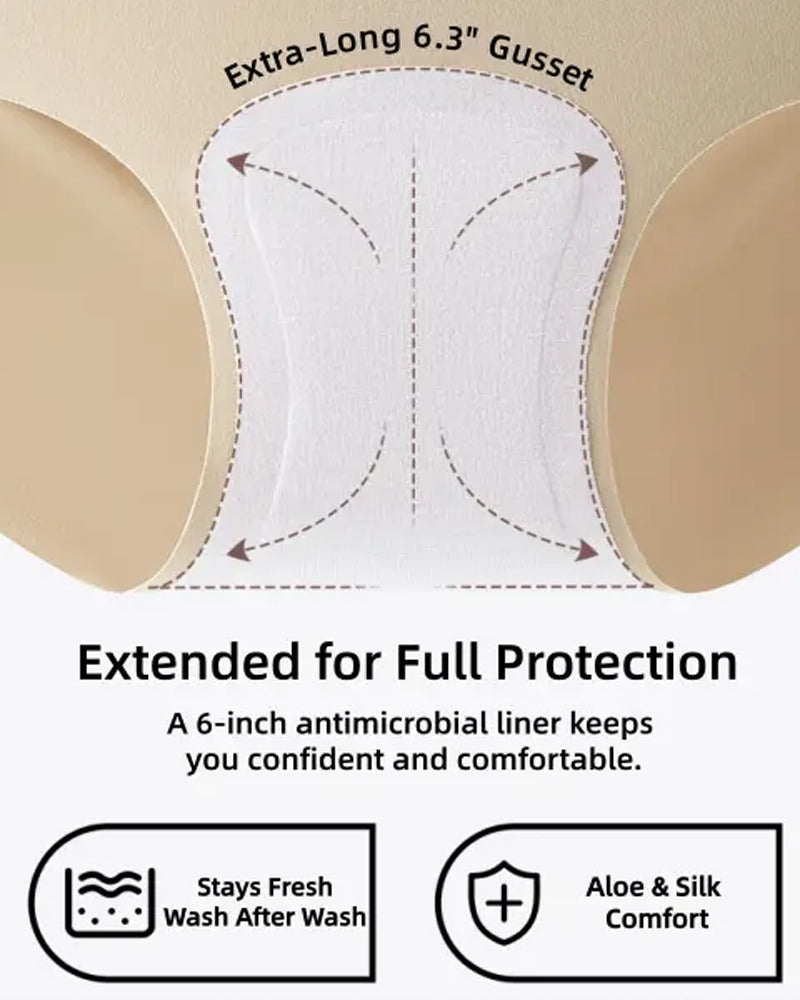 Tummy Control Cross-Compression High-Waist Seamless Briefs