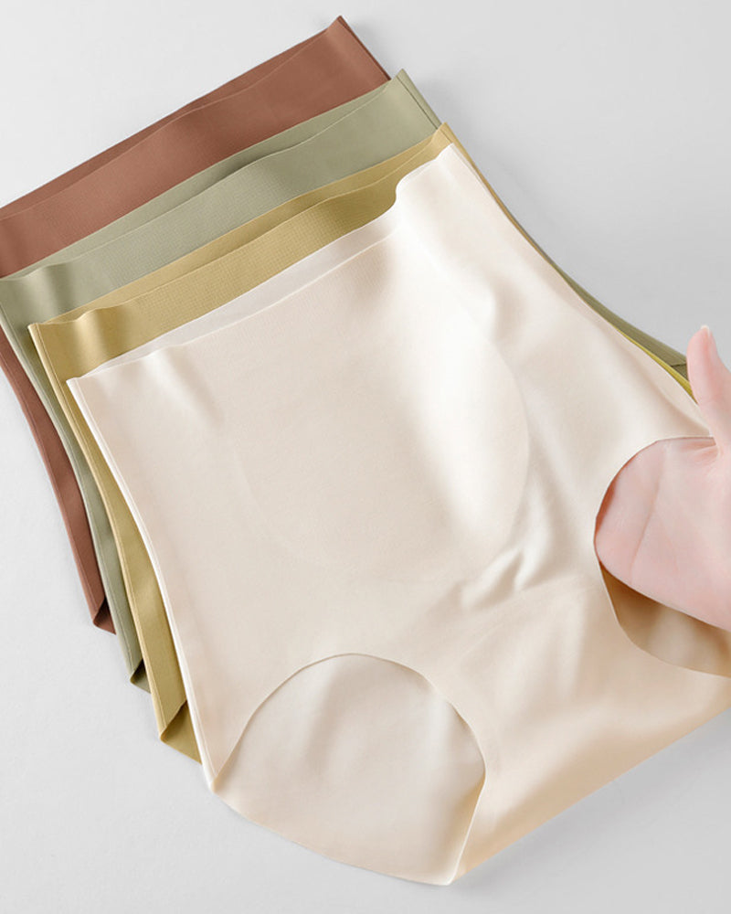 Tummy-Flattening High-Waist Seamless Sculpting Briefs