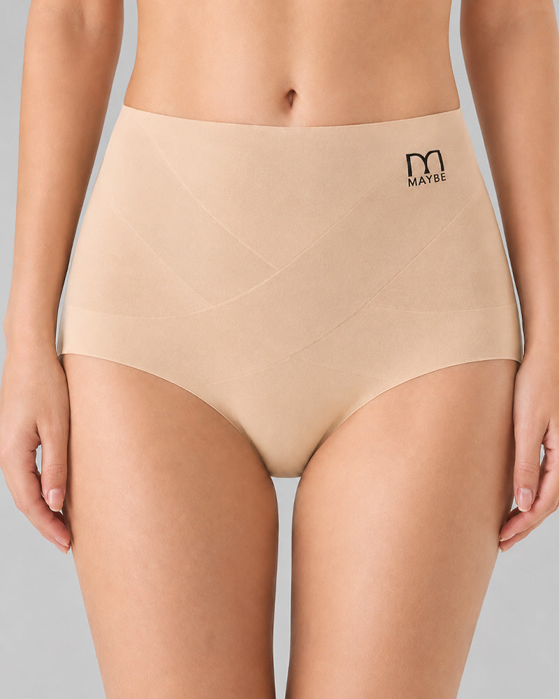 Light Tummy-Control High-Waist X-Shaping Briefs