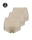 Tummy Control High-Waist Lace Panel Shaping Briefs