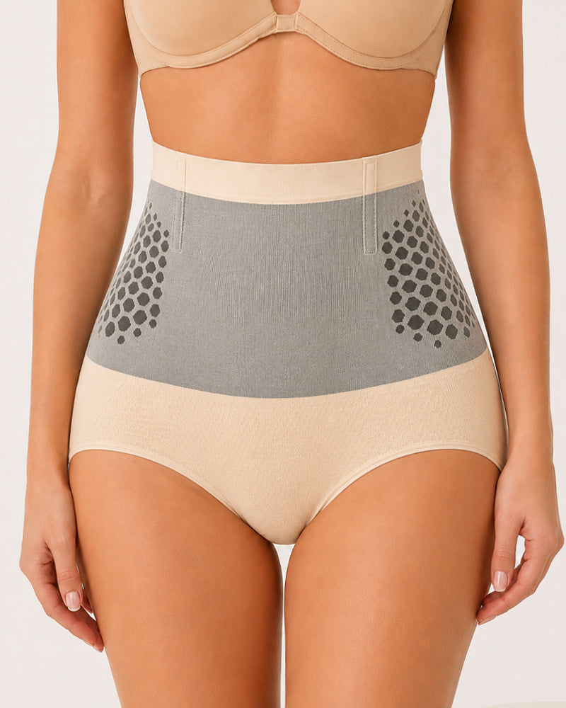 Thermal Tummy-Control High-Waist Breathable Shaping Briefs