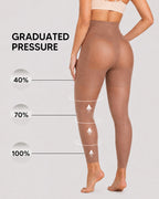 Women's Seamless Elastic Compression Pantyhose