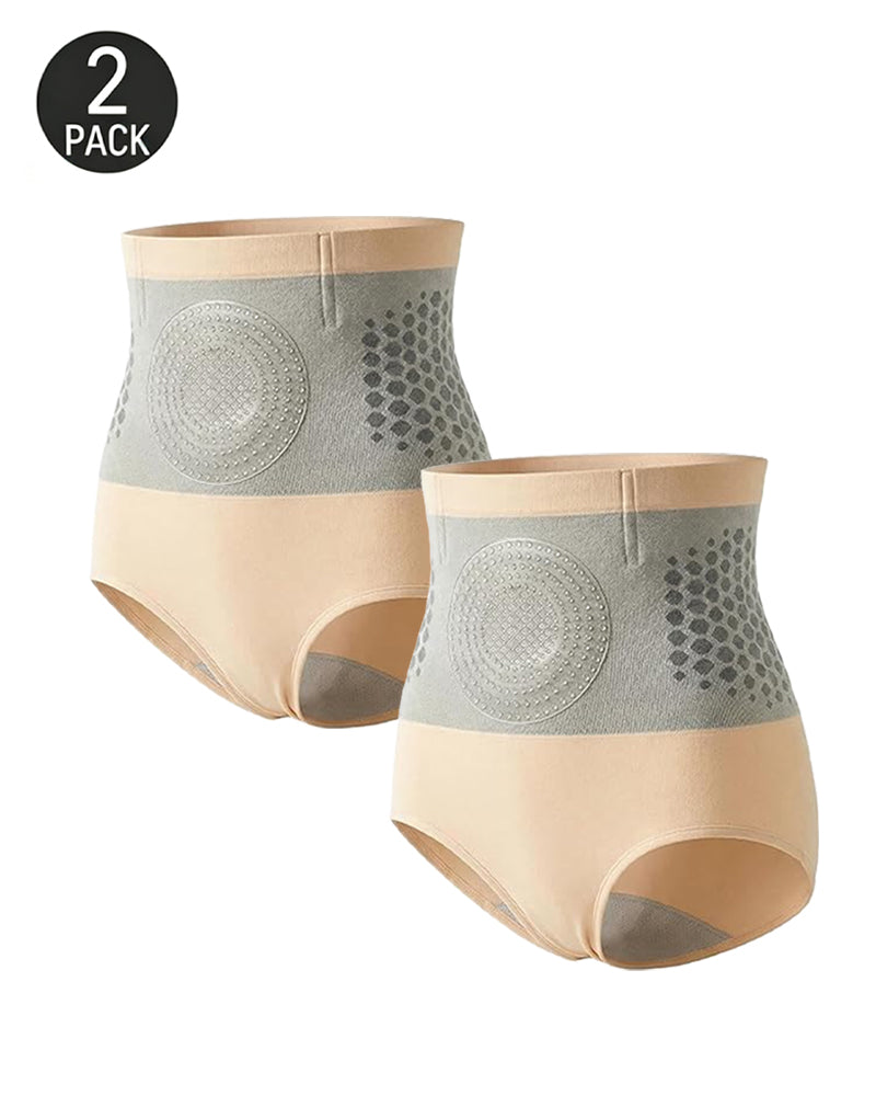 Thermal Tummy-Control High-Waist Breathable Shaping Briefs
