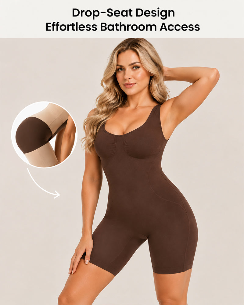 Easy-Off Drop-Seat Tummy Control Body Shaper