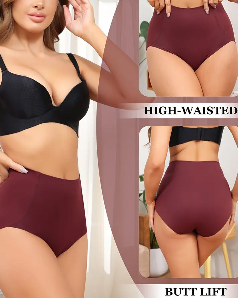 Butt-Lifting Double-Layer High-Waist Shaping Panties
